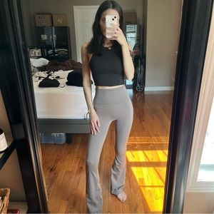 Target All In Motion Beige Workout Yoga Flare Bottom Pants